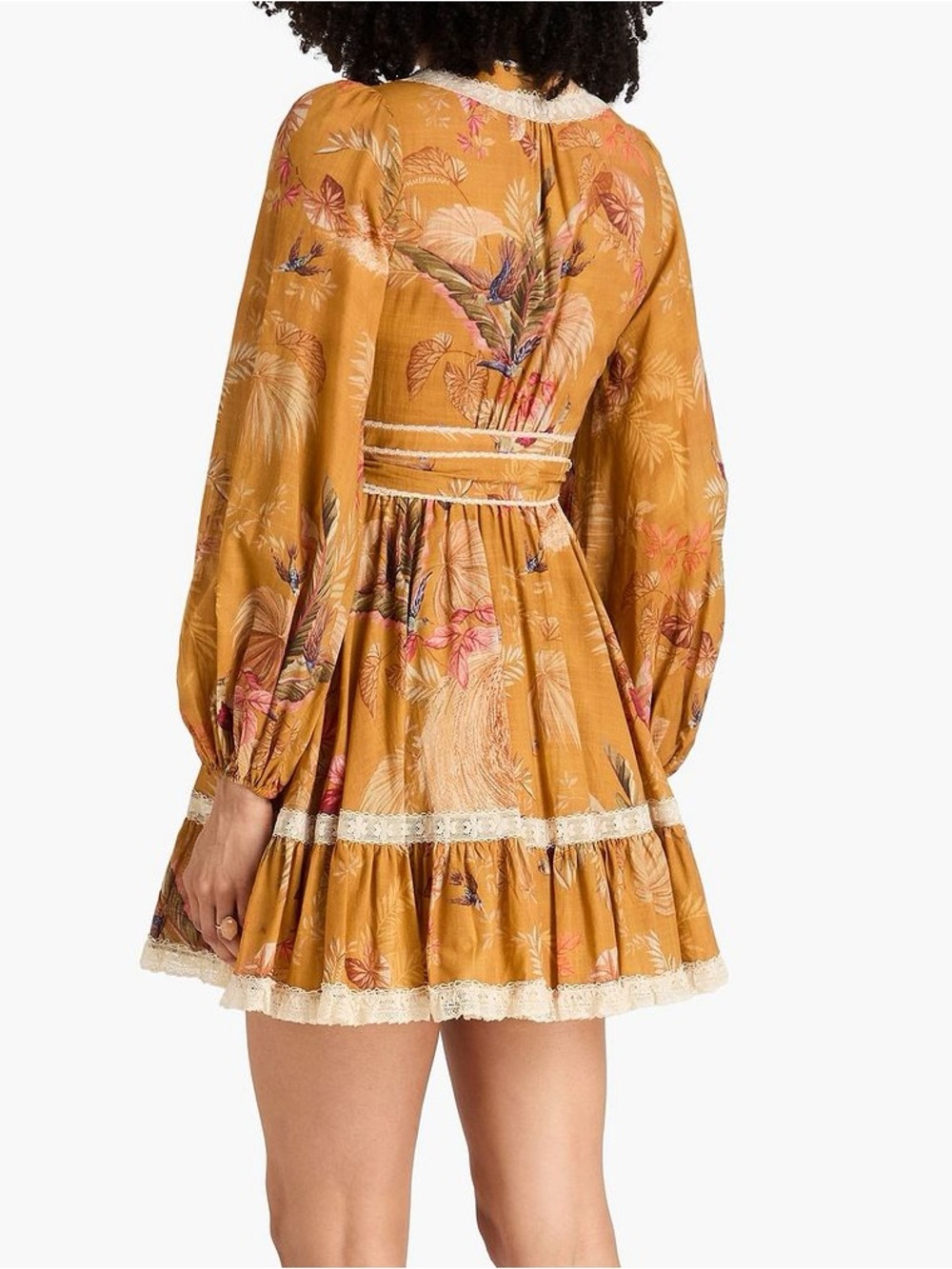 Ascension Frill Mini Dress (FINAL SALE) - Picture 2 of 5